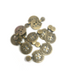 Vintage Metal Buttons - (Pack of 10)